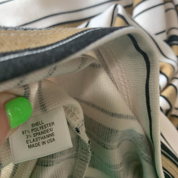 WAYF Stripe Tube Skirt - Picture 8 of 17